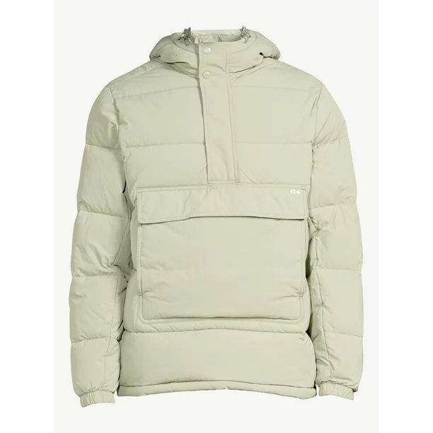 Free Assembly Men's Hoodie Puffer Jacket - Walmart.com | Walmart (US)