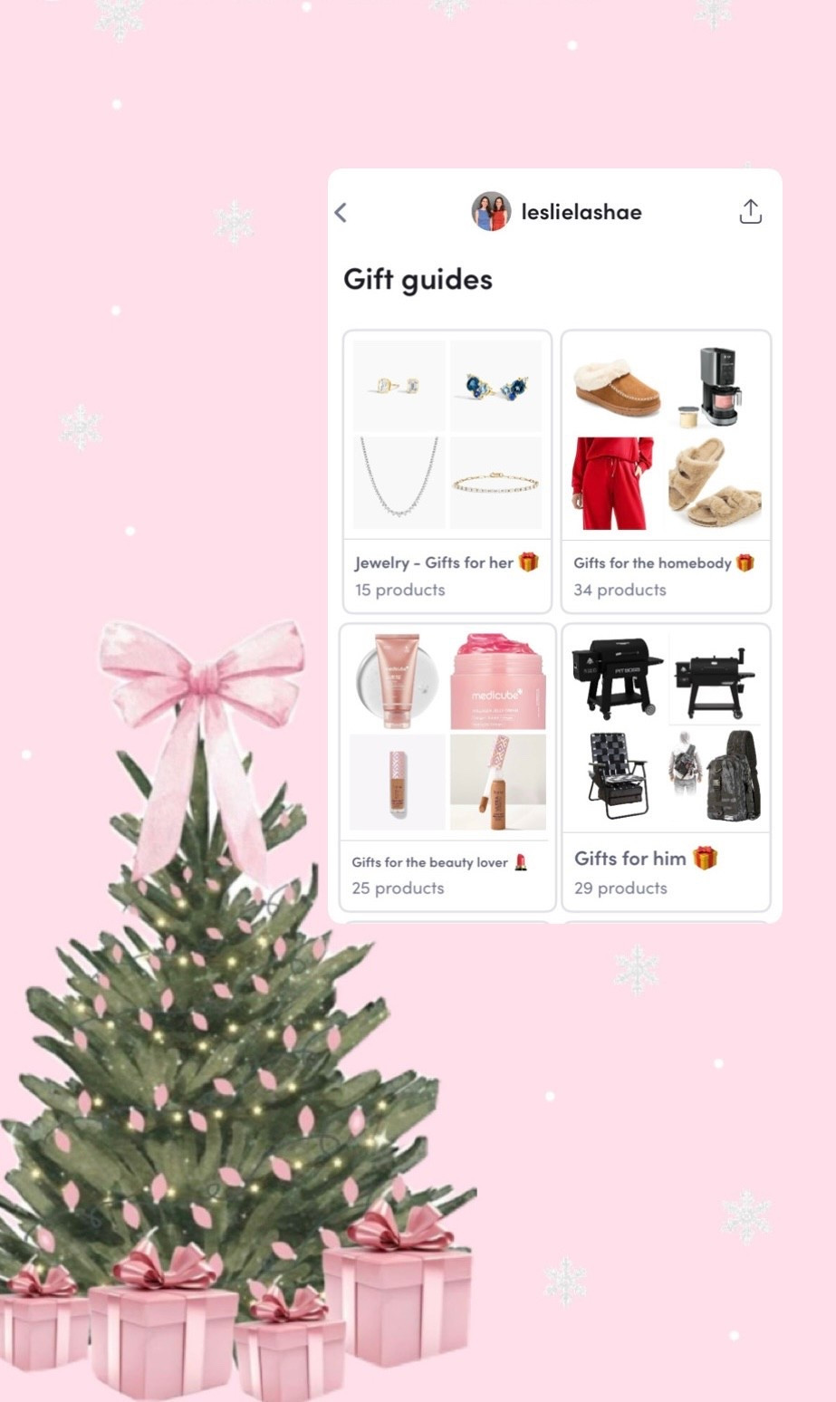 Gift guide for her, beauty gifts, cozy gifts, gifts for him 

#LTKHoliday #LTKGiftGuide #LTKFindsUnder100