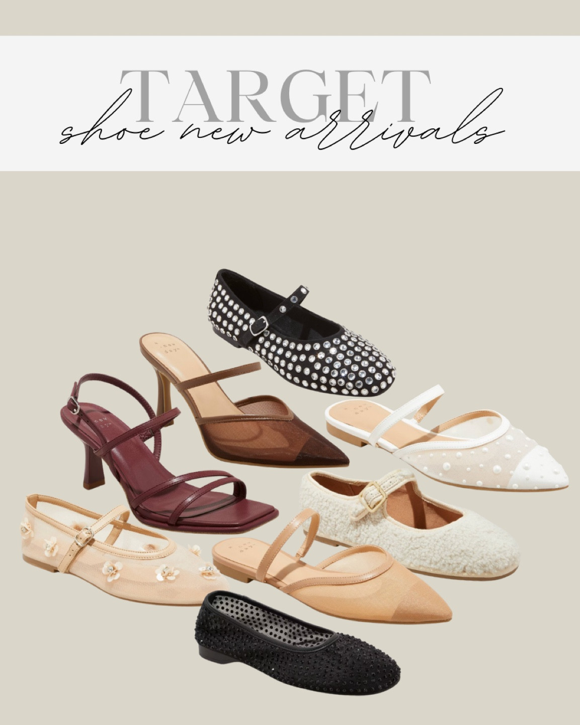 Target — Shoe new arrivals under $50✨ 

#targeshoes #targetfinds #targetstyle #trendingshoes #trendystyle #shoes #flats #trendyflats #springsandals #springshoes #springflats #affordablefinds 

#LTKSaleAlert #LTKShoeCrush #LTKFindsUnder50