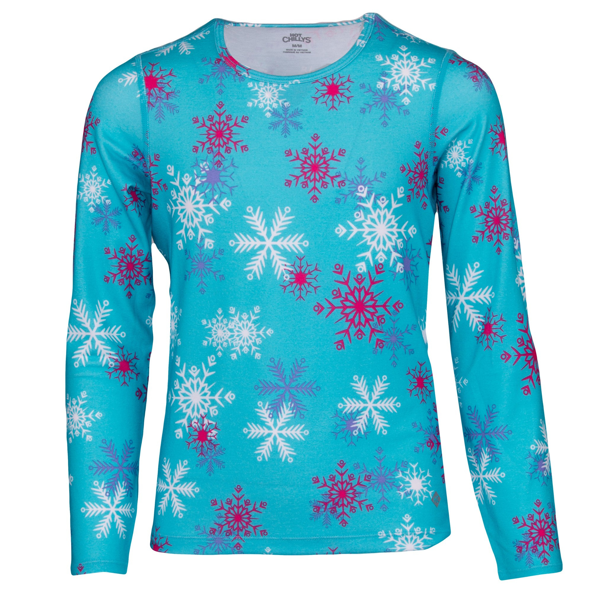 Hot Chillys Originals Print Base Layer Crew Multi-Colored XL | REI
