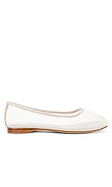 Jeffrey Campbell La-Danse Flat in Beige from Revolve.com | Revolve Clothing (Global)