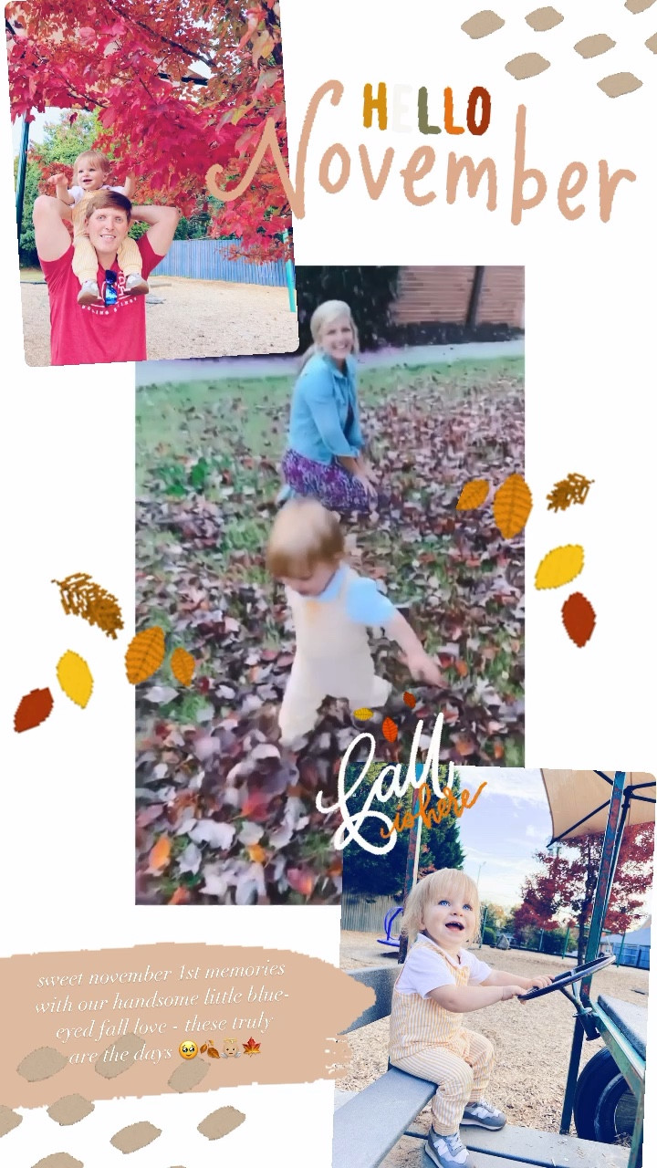 sweet november 1st memories with our handsome little blue-eyed fall love - these truly are the days 🥹🍂👼🏼🍁 

#LTKfamily #LTKbaby #LTKSeasonal
