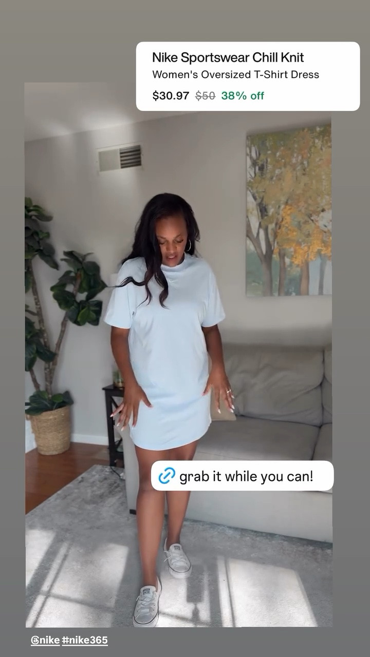 @nike #nike365

Love this t shirt dress that’s majorly on sale! Comes in lots of colors and so versatile for all seasons! 

#LTKSaleAlert #LTKActive #LTKOver40