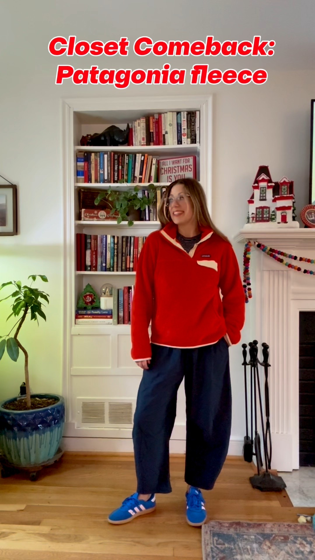 Closet Comeback, part three.

This cozy Patagonia fleece has been living in the back of my closet for years — still warm, great quality, and a perfect example of a real-life winter outfit that just needed a fresh styling moment. Paired it with by favorite barrel leg 🦵🏼 pants (they come in and out of stock) and a fun pair of trendy sneakers  

This series is all about shopping your own closet, mixing what you already own, and creating comfortable but put-together mom outfits that actually get worn.

Would you bring this fleece back into rotation? 👀👇

#LTKootd #LTKFindsUnder100 #LTKmomlife