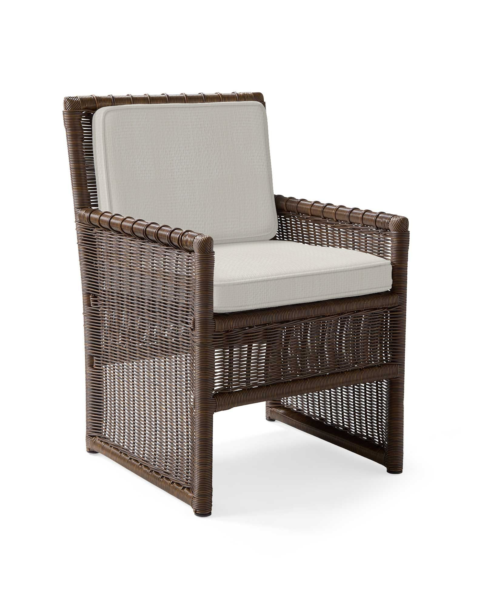 Pacifica Dining Armchair - Earth | Serena and Lily