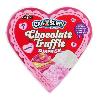 Cra-Z-Slimy Chocolate Truffle Surprise Slime Heart-Shaped Box | Target