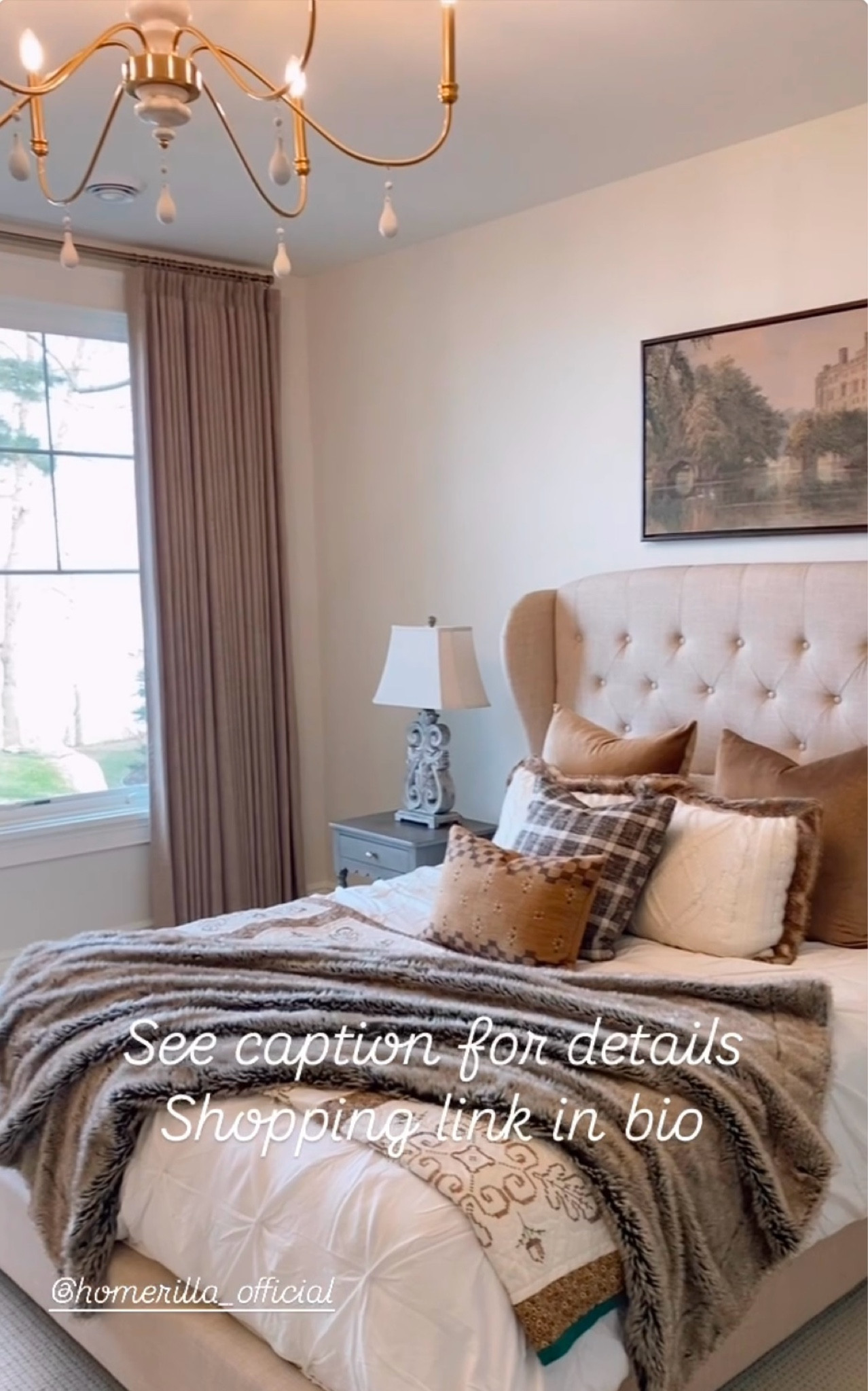 Guest room is ready with black out custom drapes from @homerilla_official! 

#LTKHome