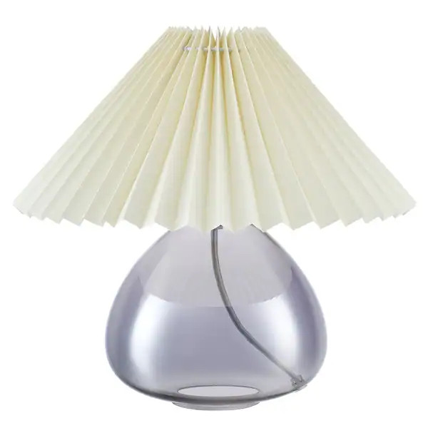 CO-Z Retro Table Lamp with Pleated Empire Lamp Shade - Overstock - 37071722 | Bed Bath & Beyond