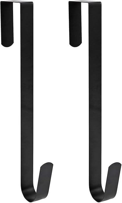 Sattiyrch 15" Wreath Hanger for Front Door,Sturdy Steel Wreath Door Hanger,Over The Door Hanger H... | Amazon (US)