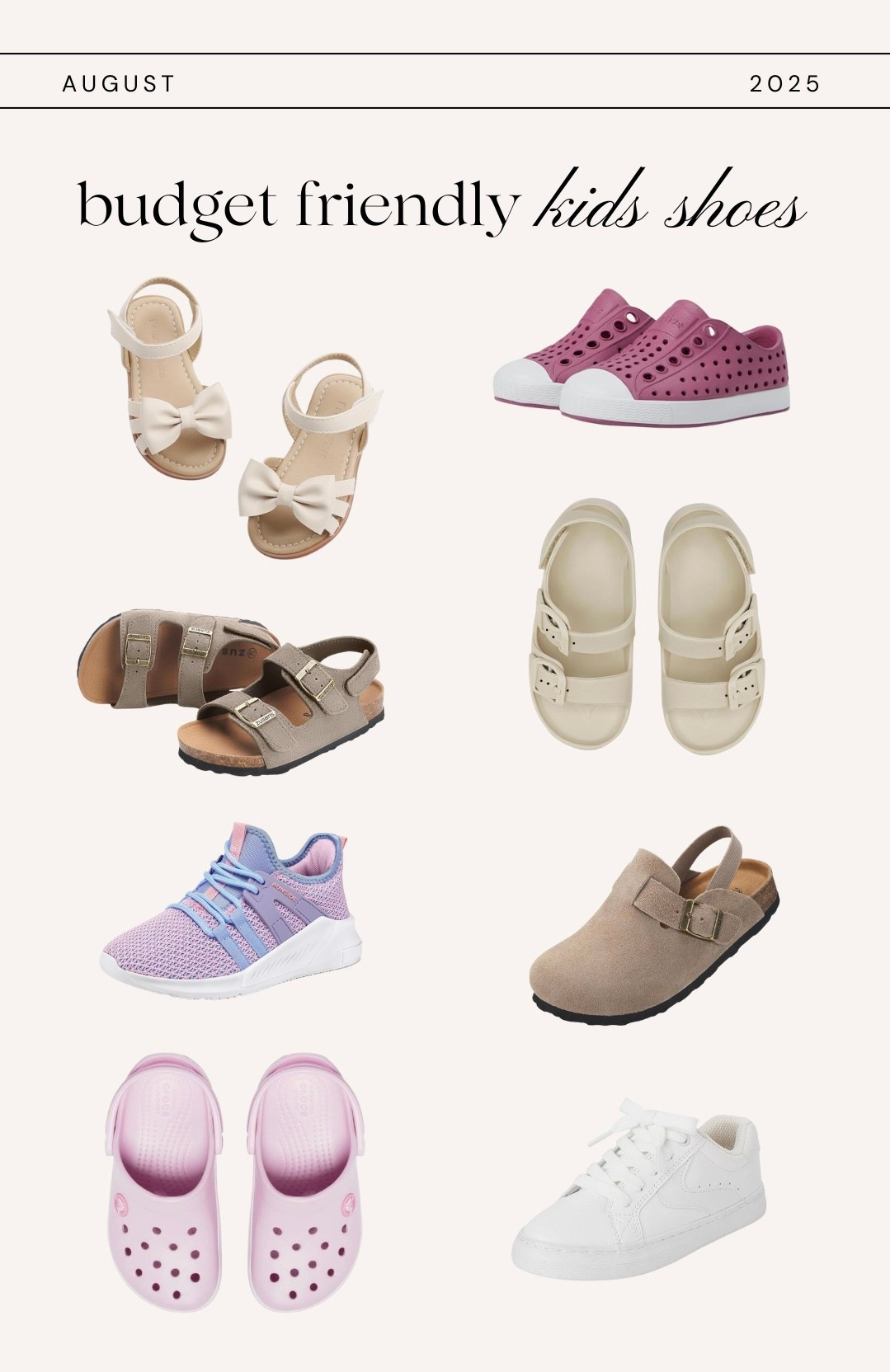 Budget Friendly Kids Shoes // Amazon Kids Shoes // Toddler Fashion // Kids Shoes 

#LTKShoeCrush #LTKKids #LTKStyleTip