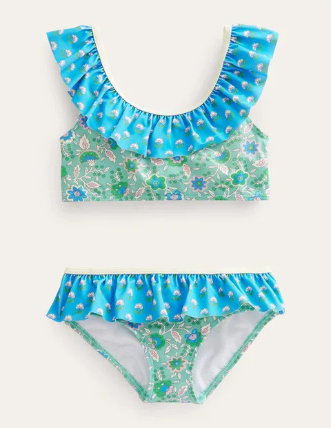 Frilly Stripe Bikini | Boden (US)
