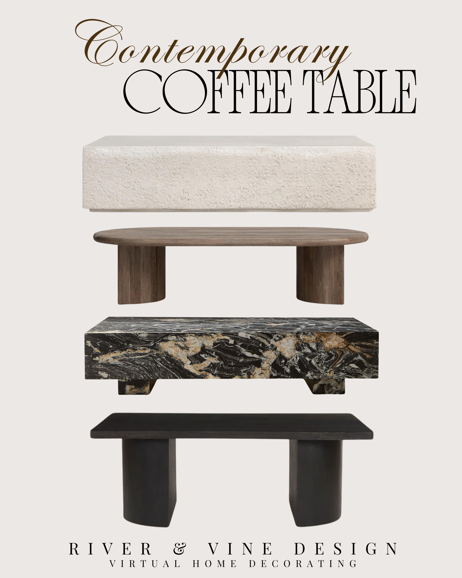 If your living room feels a little off, it’s probably your coffee table. ✨

This is the piece that pulls everything together — and the right one makes the whole space feel more elevated without changing anything else.

I look for simple shapes, solid materials, and a little visual weight — whether that’s stone, wood, or a darker finish. These styles work with almost any space and instantly make it feel more put together.

If you’re updating one thing, start here. It makes a bigger difference than you think.

These are some of my current favorites. ✨ 

 #LTKHome