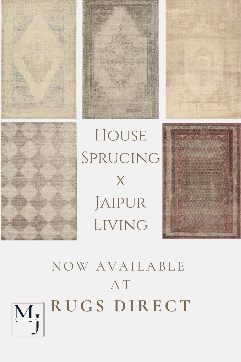 House Sprucing x Jaipur Living collab now available at Rugs Direct 

#LTKStyleTip #LTKHome #LTKSaleAlert