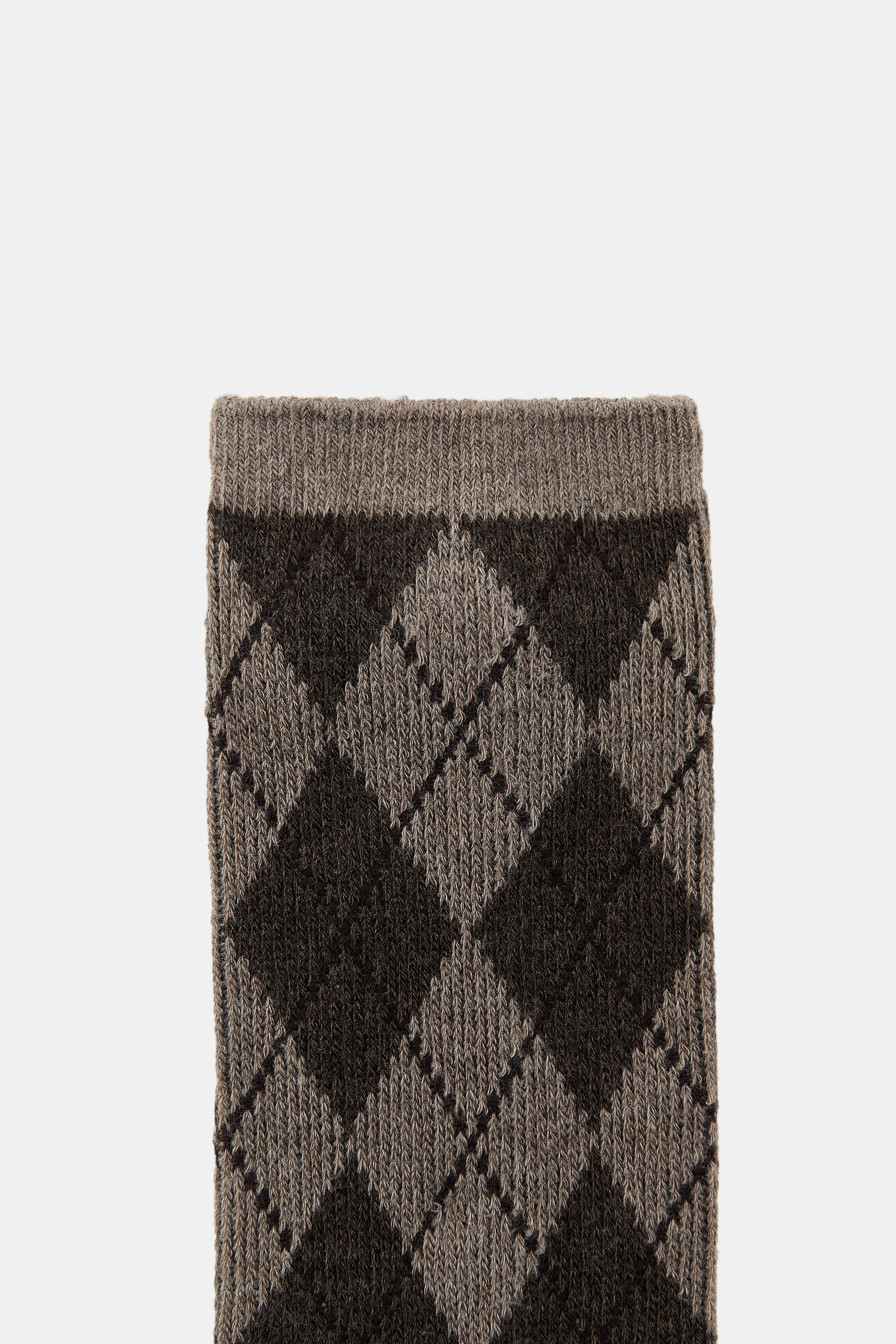 DIAMOND COTTON SOCKS | Zara UK