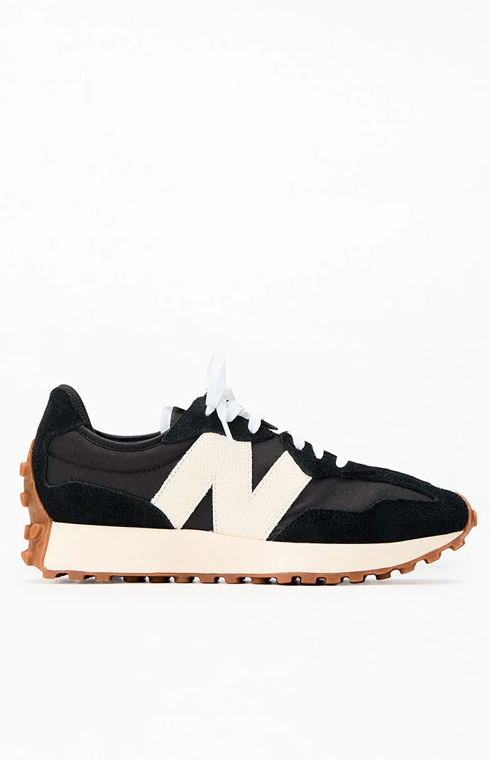 New Balance Women's Black 327 Sneakers - Size 7.5 | PacSun