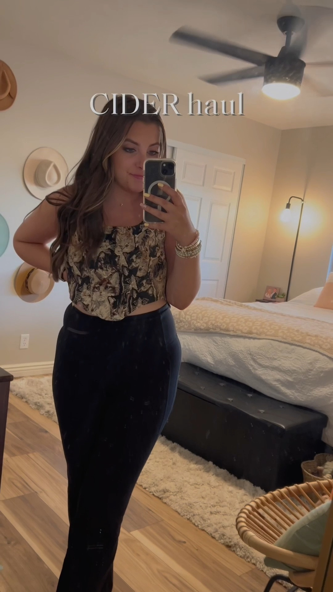 Lil Cider haul! 🛍️💕 

- JACQUARD CAT PATTERN CORSET CAMI CROP TOP 
- LACE SHEER CORSET CAMI TOP
- COWL NECK CORSET KNOTTED RUFFLE MINI DRESS 
- TOILE DE JOUY ALL-OVER PRINT BOWKNOT HAIR CLIP 
- SOLID SLEEVELESS WIDE LEG JUMPSUIT 

#LTKSeasonal #LTKSaleAlert 
#LTKFindsUnder50 #LTKStyleTip 