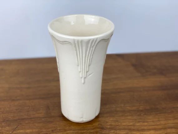 Vintage Art Deco Ceramic Vase  8.25 Tall | Etsy | Etsy (US)