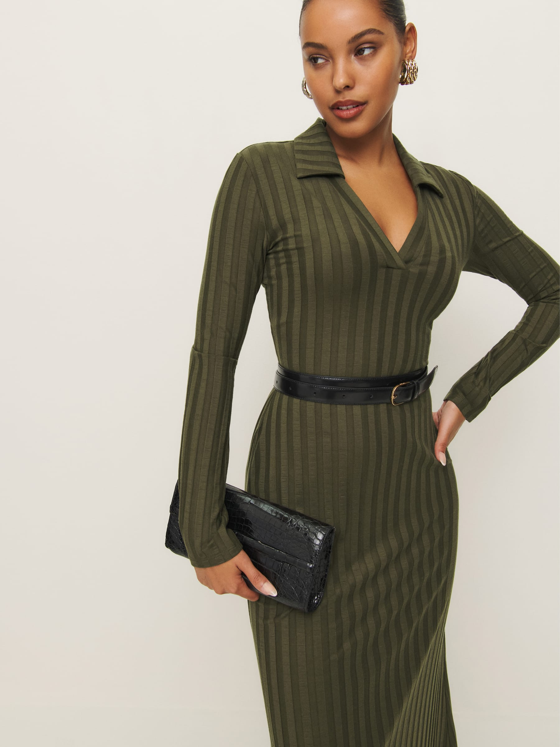 Blaire Knit Dress | Reformation (Global)