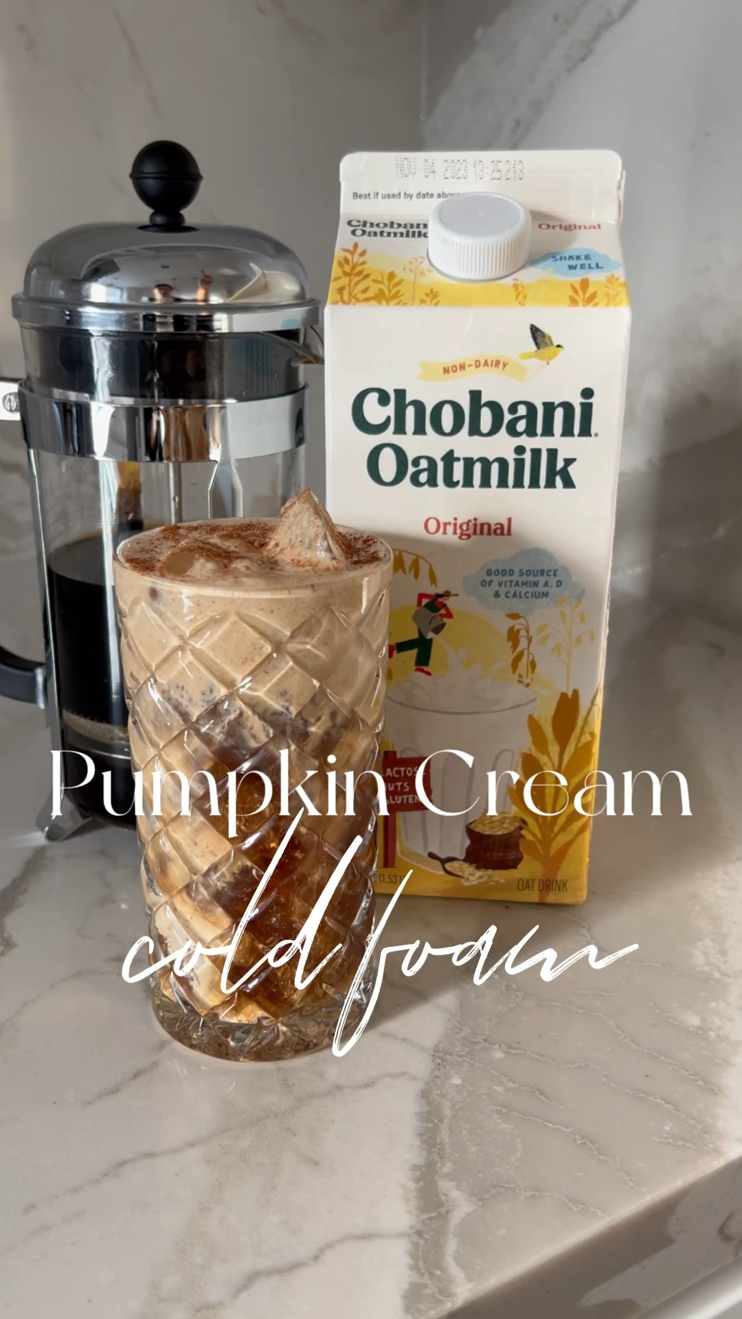 Chobani oat organic oat milk curated on ltk