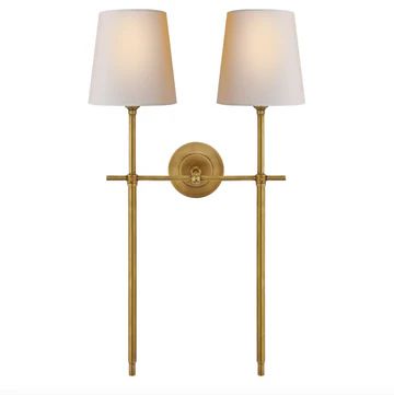 Bryant Large Double Tail Sconce | Stoffer Home