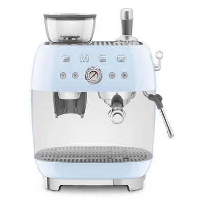 Smeg Espresso Coffee Machine with Grinder, Blue, 81 Ounces | Belk