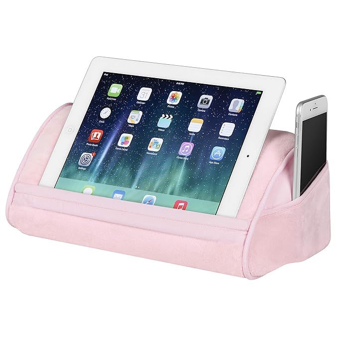 LapGear Original Tablet Pillow/Tablet Stand - Rose Quartz (Fits up to 10.1" Tablet) - Style #35054 | Amazon (US)