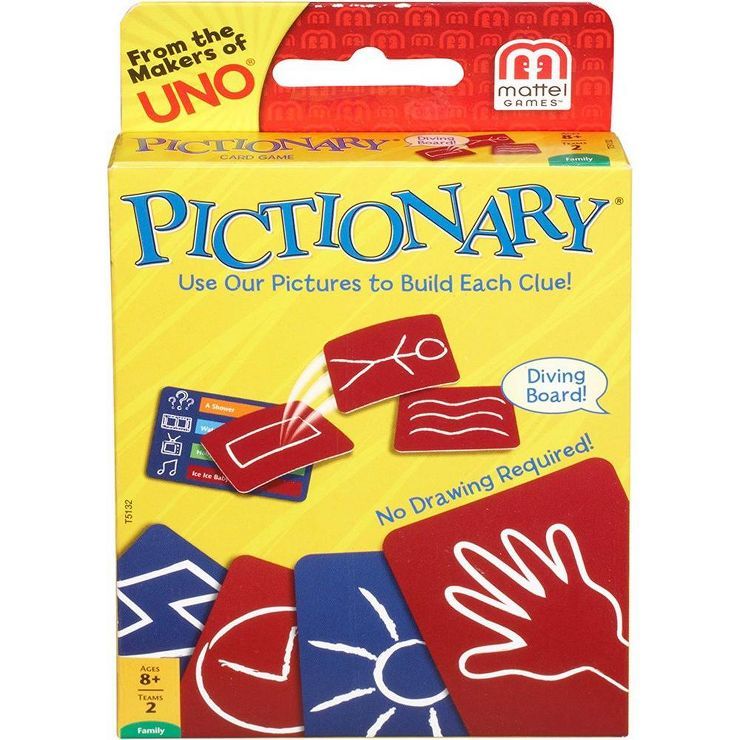 Mattel Games Pictionary Card Game | Target