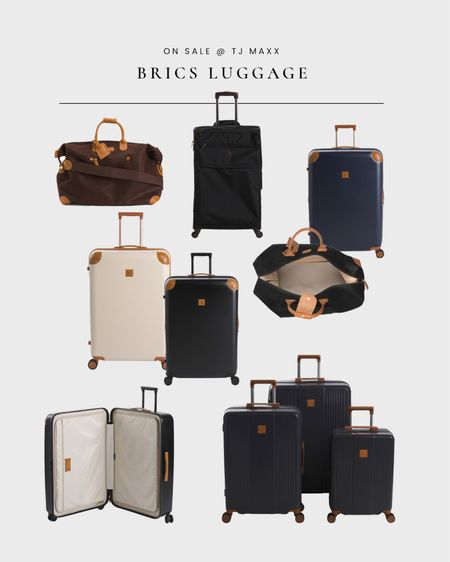 On sale right now at TJ Maxx… awesome deals on high-end luggage by Brics! 

#luggage #tjmaxx #carryon #suitcase #weekender #dufflebag #travel #luggageset 

#LTKsalealert #LTKtravel #LTKFind
