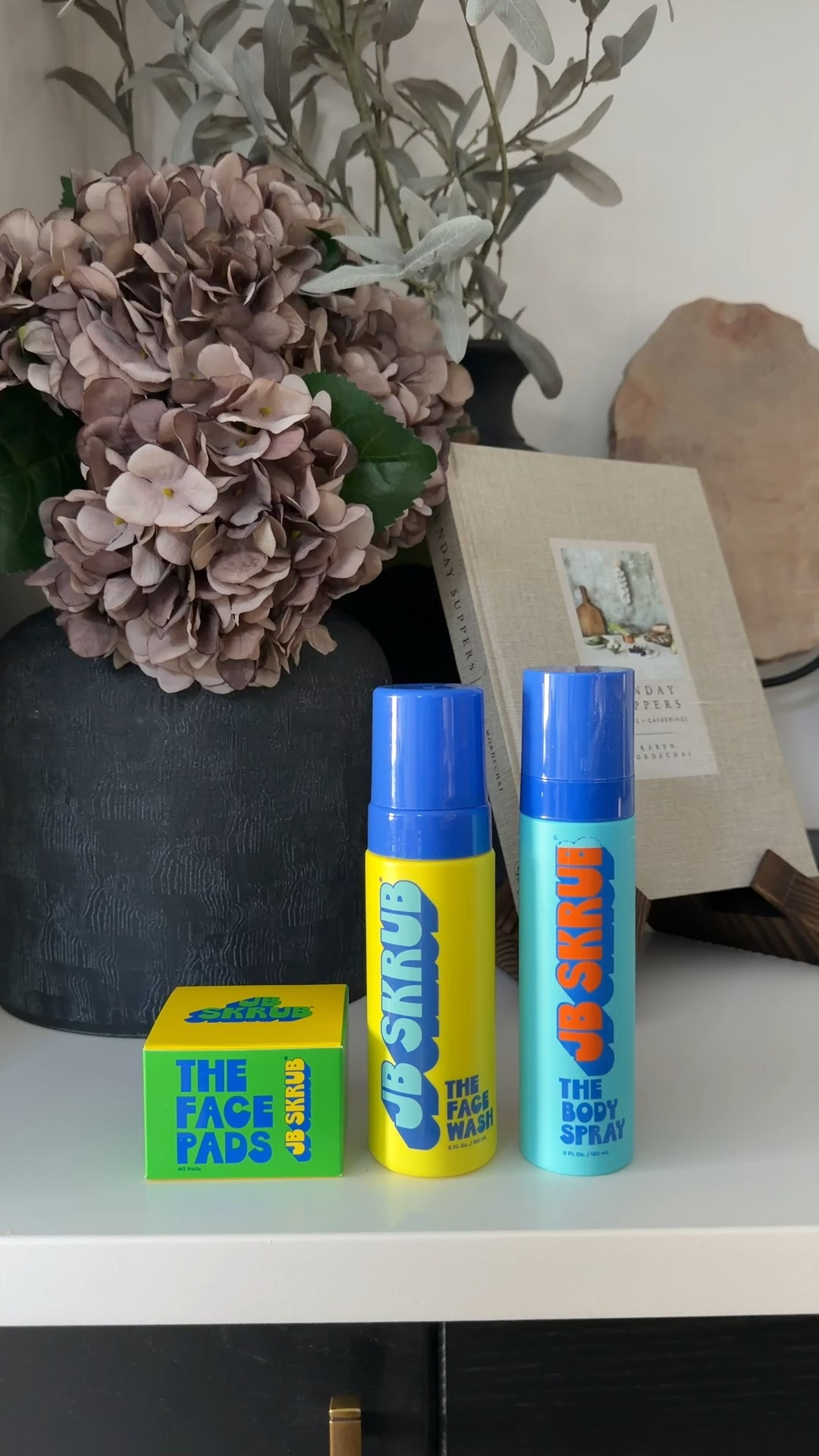 Jb scrub skincare line great for teens! 