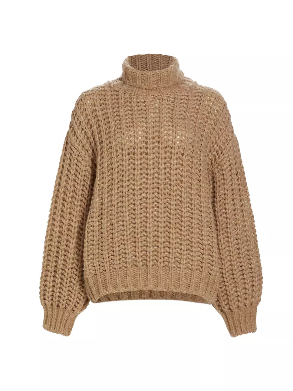 Iris Cable-Knit Turtleneck Sweater | Saks Fifth Avenue