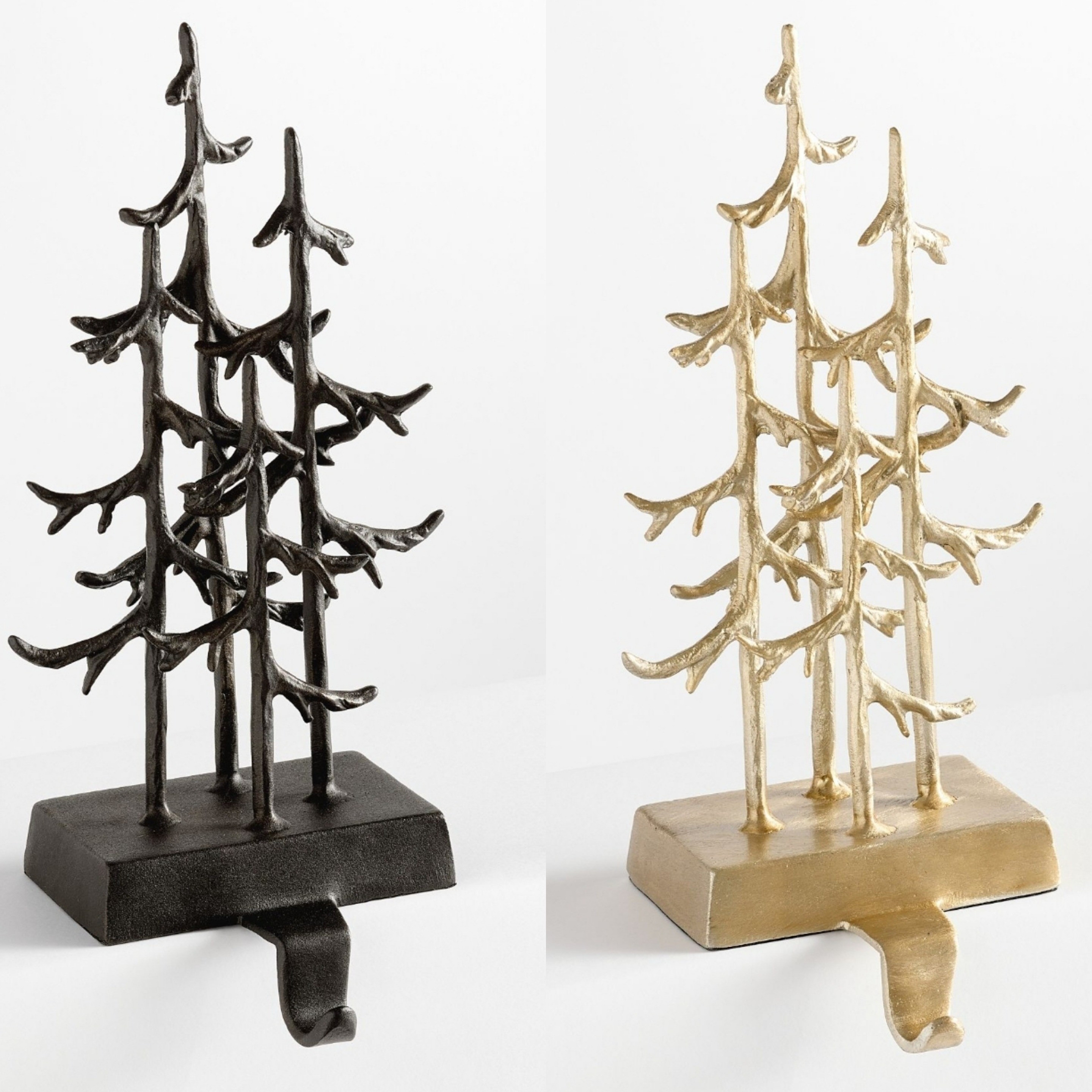 Pottery Barn, Rustic Trees Stocking Holder.

#LTKHoliday #LTKHome #LTKSeasonal