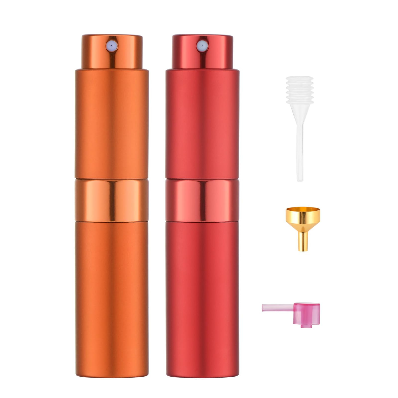 Tekson 8ml Travel Perfume Atomizer Refillable, Mini Cologne Spray Bottle Empty, Small Aftershave ... | Amazon (US)