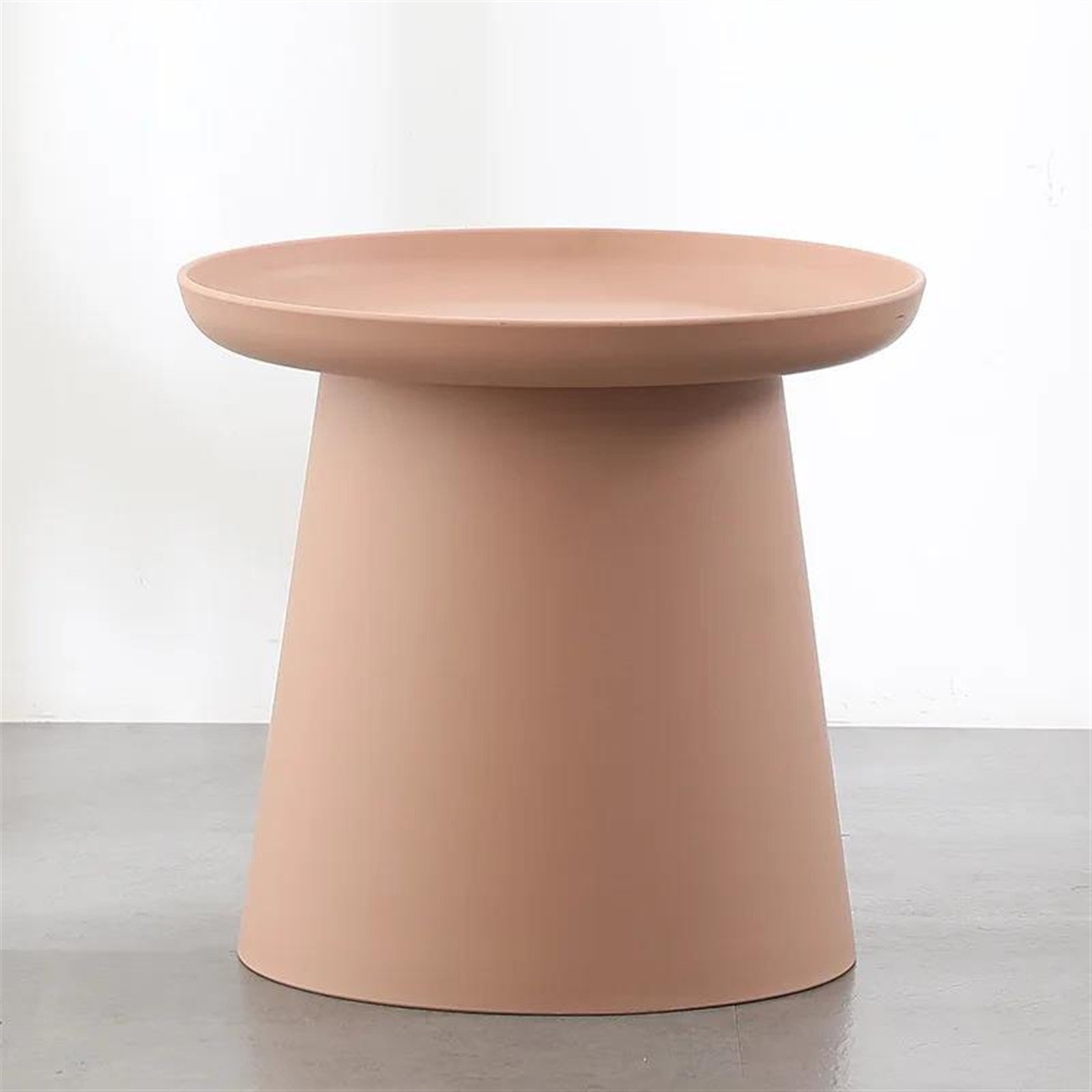 Round Side Table Plastic Living Room Household Small Apartment Small Round Table Simple Sofa Simp... | Walmart (US)