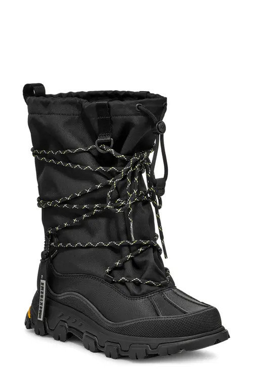 UGG(r) Metropeak Water Repellent Insulated Boot in Blk at Nordstrom, Size 7.5 | Nordstrom