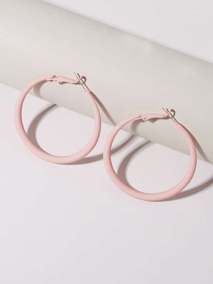 Solid Hoop Earrings | SHEIN