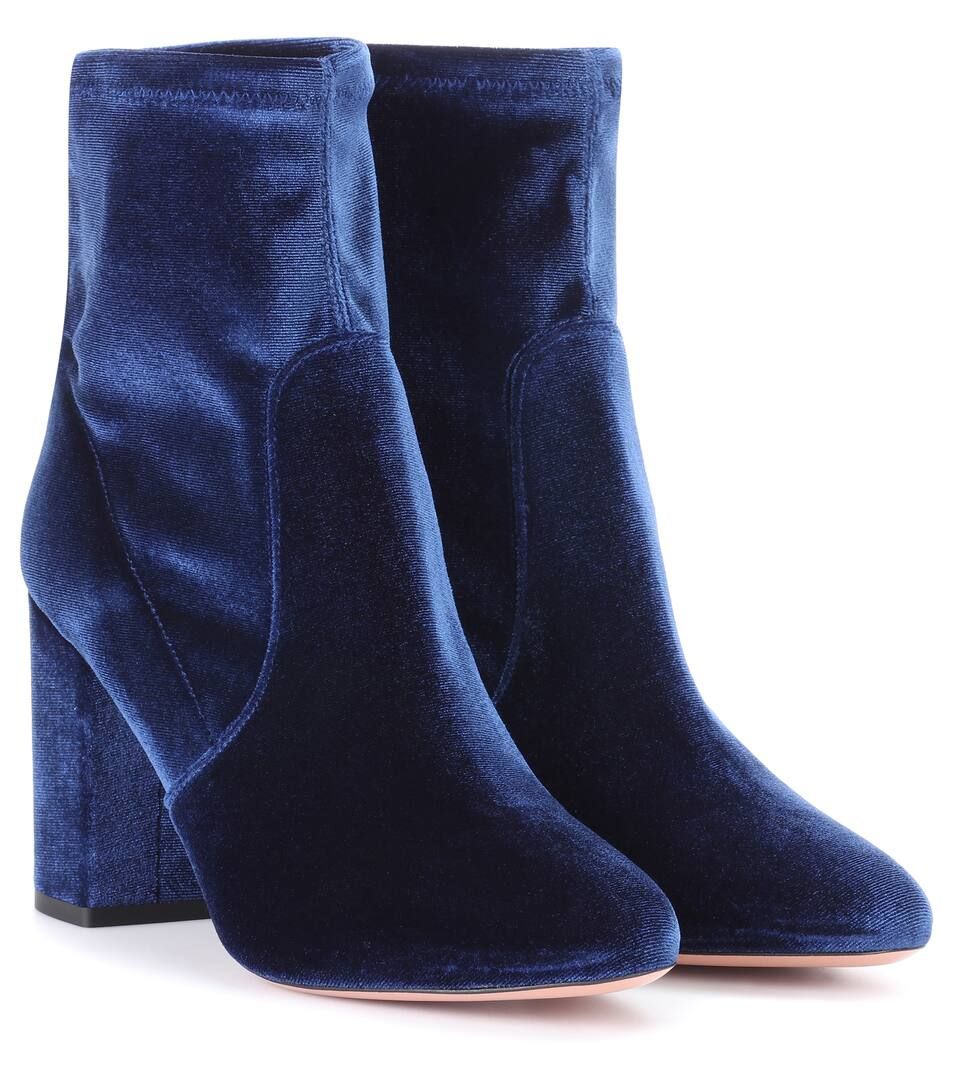 Velvet ankle boots | Mytheresa (US/CA)