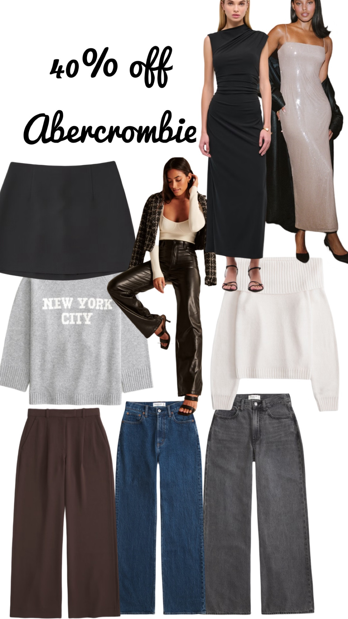 40% off Abercrombie! Sign up as a member and use code AFHELENA 

Abercrombie picks, Abercrombie sale, Black Friday 

#LTKCyberWeek