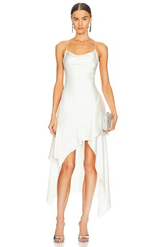 Alice + Olivia Evana Slip Dress in Ecru from Revolve.com | Revolve Clothing (Global)