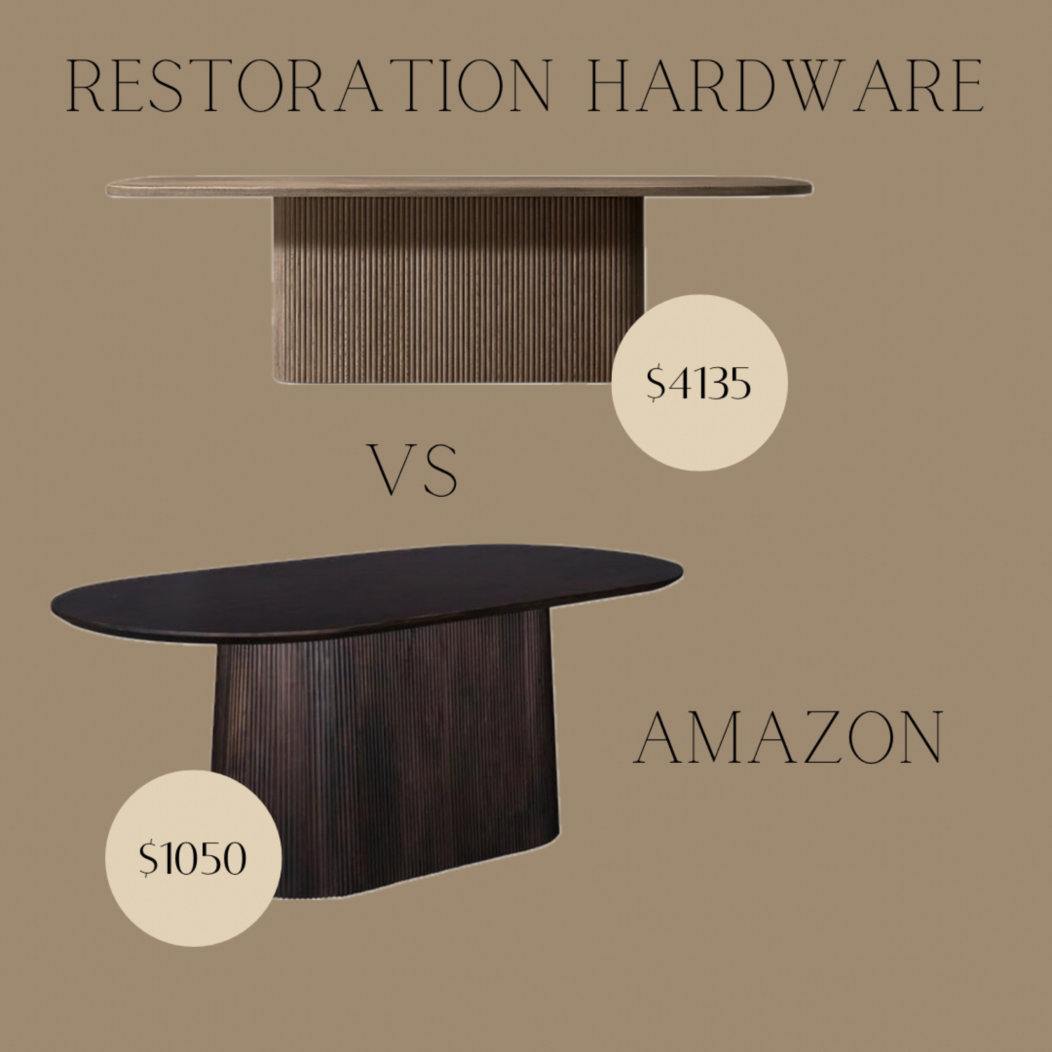 Restoration Hardware Dining Table Dupe on Amazon! 

#LTKStyleTip #LTKxNSale #LTKHome