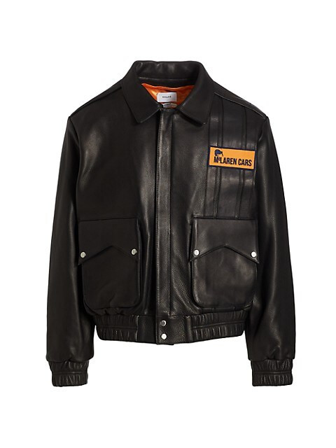 Leather Pilot Jacket | Saks Fifth Avenue