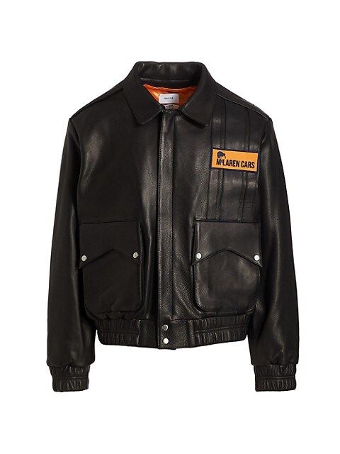 Leather Pilot Jacket | Saks Fifth Avenue