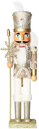 Christmas Wooden Nutcracker Puppet Wooden Nutcracker Figurine Nutcracker Soldier for Christmas De... | Amazon (US)