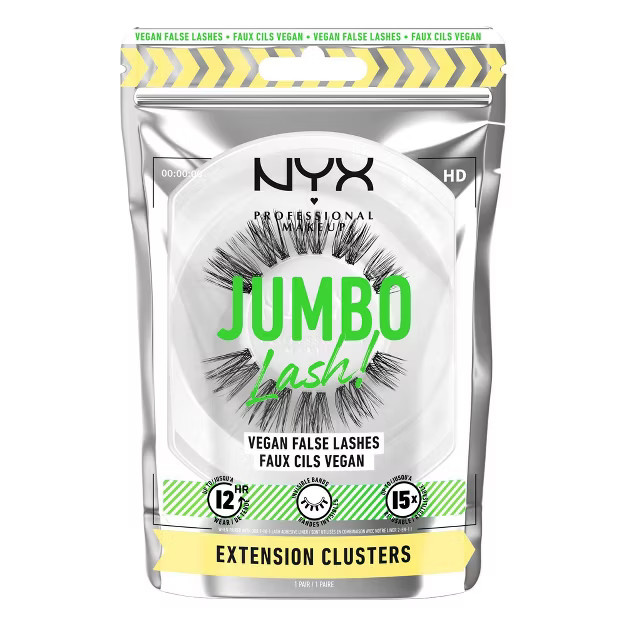 NYX Professional Makeup Jumbo Lash Vegan False Eyelashes - Extension Clusters | Target