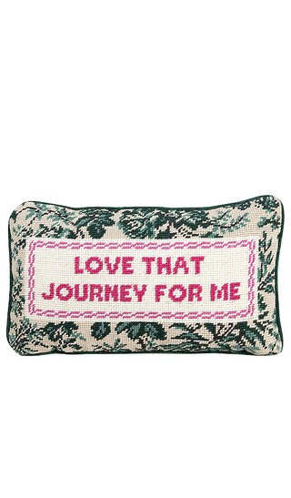 Love That Journey Needlepoint Pillow | Revolve Clothing (Global)