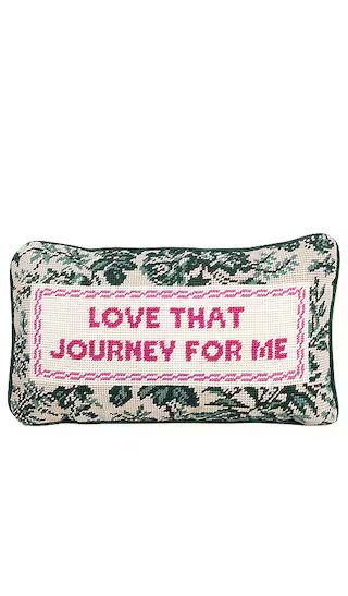 Love That Journey Needlepoint Pillow | Revolve Clothing (Global)