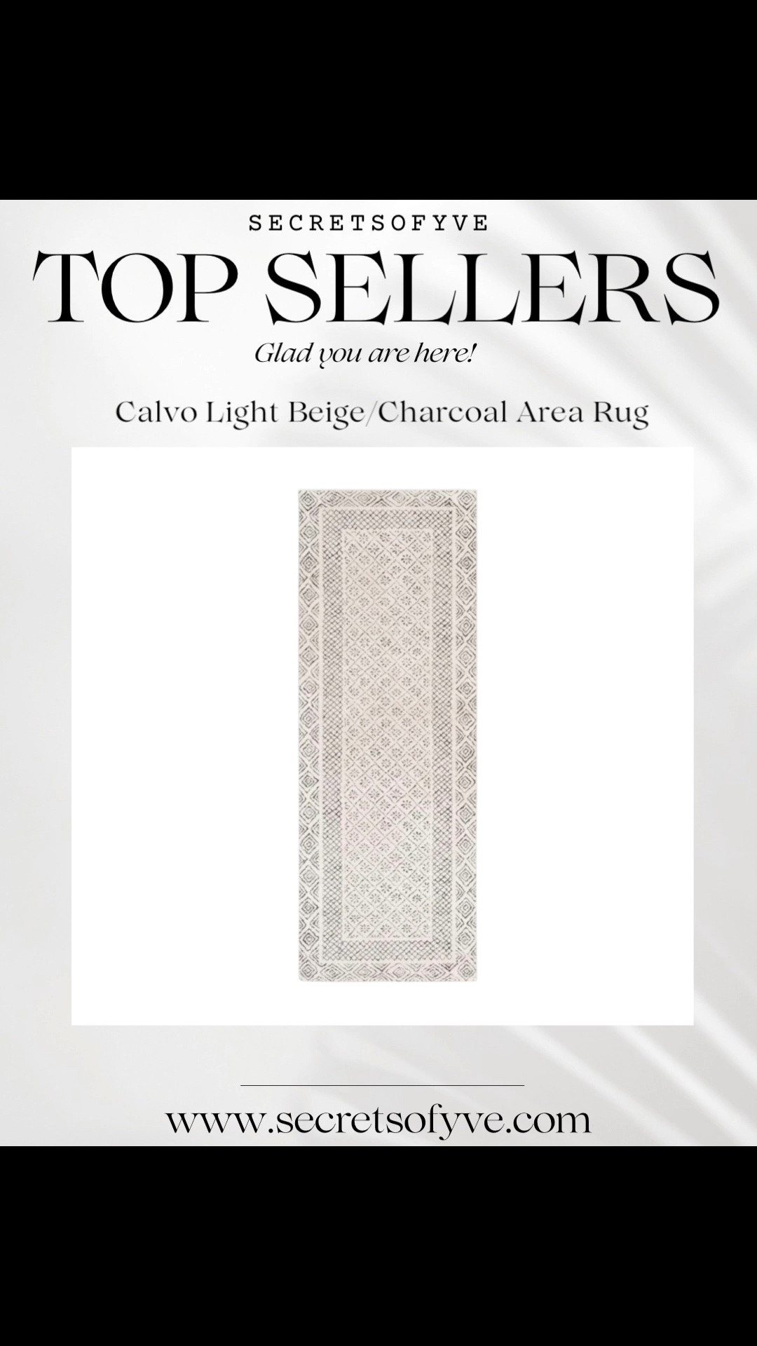 SecretsofYve: shop my bestsellers! This rug is beautiful and versatile. @Wayfair 
#Secretsofyve #ltkgiftguide
Always humbled & thankful to have you here.. New posts daily at 3pm & 4:15pm EST. 
CEO: PATESI Global & PATESIfoundation.org
@secretsofyve : where beautiful meets practical, comfy meets style, affordable meets glam with a splash of splurge every now and then. I do LOVE a good sale and combining codes! #ltksalealert #ltku #ltkplussize #ltkmidsize #ltkover40 #ltkpetite #ltkvlog #tkmens #ltktall secretsofyve

#LTKSeasonal #LTKHome #LTKmomlife