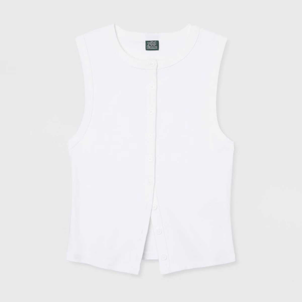 Women's Button-Front Tank Top - Wild Fable™ | Target
