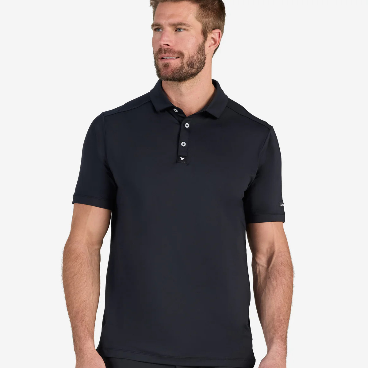 Ridge Polo - Black - Bad Birdie | Bad Birdie