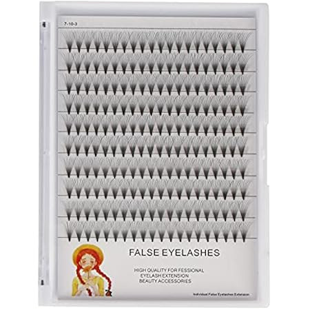 Bodermincer Lashes 10 Lines 5D Individual Cluster Eyelash Extension Pre Made Volume Fans Faux Mink P | Amazon (US)