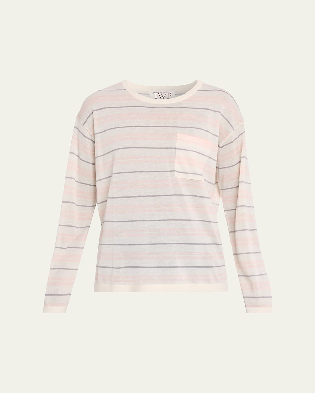 4Th St Striped Cashmere Top | Bergdorf Goodman